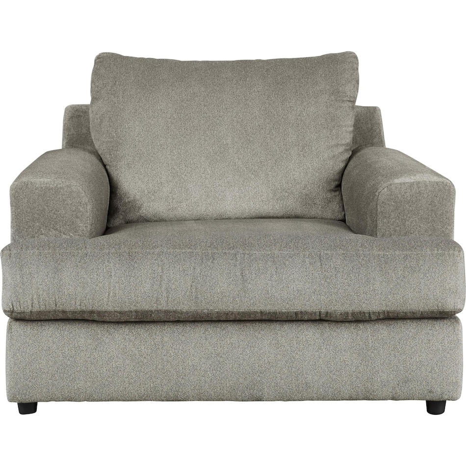 soletren gray st stationary fabric chair   