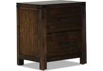 st croix brown br youth nightstand   