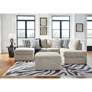 Calnita 2-Piece Sectional with Chaise