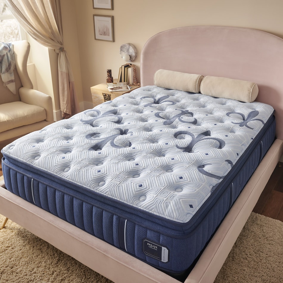 stearns & foster estate firm pillow top bd queen mattress   