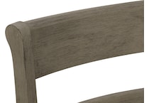 stella dining gray side chair   