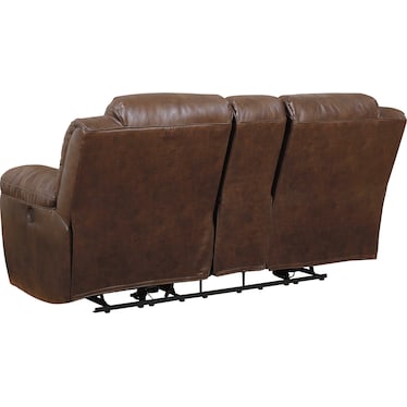 Stoneland Reclining Loveseat with Console