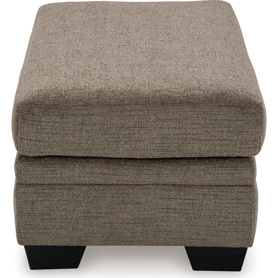 stonemeade nutmeg living room brown st stationary fabric ottoman   