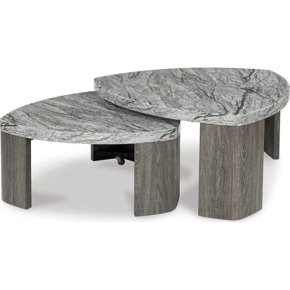 surmour occasional brown oc coffee table t   