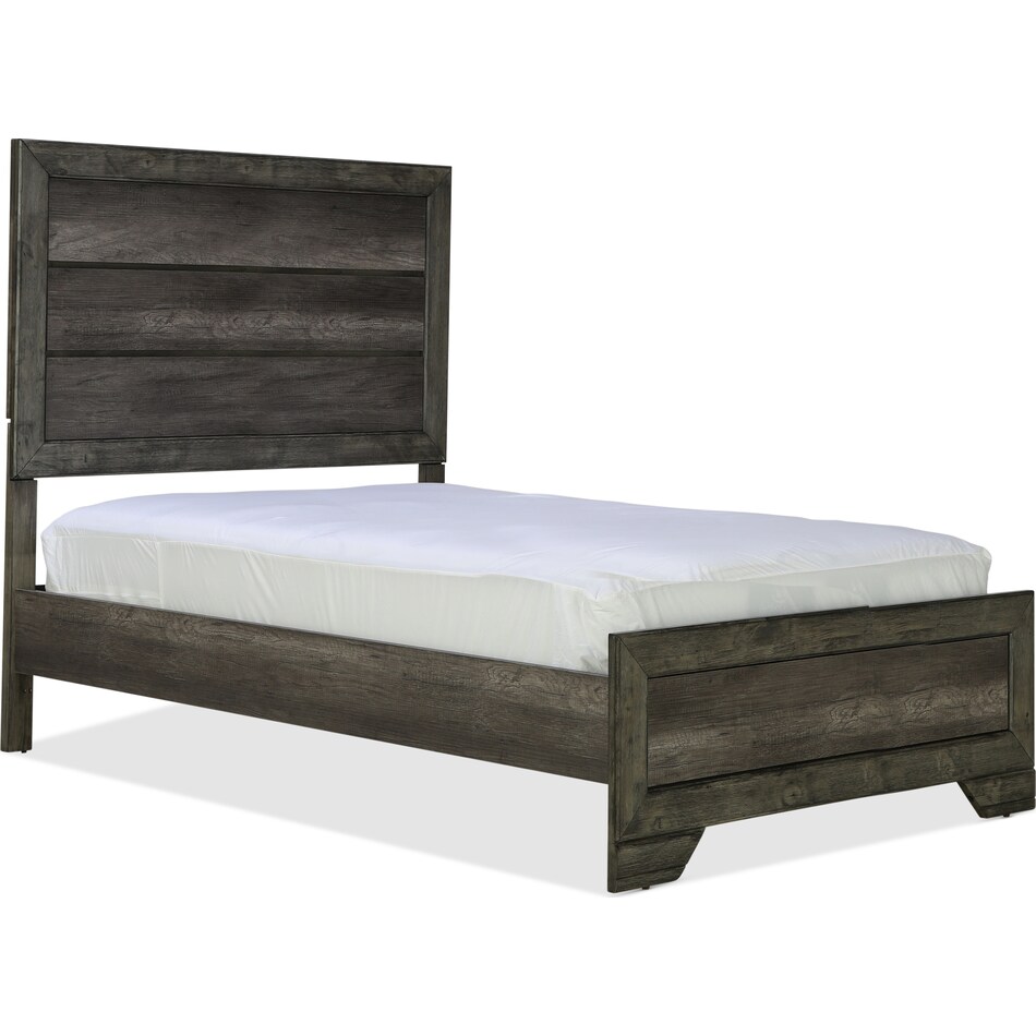 sutton gray full bed p  