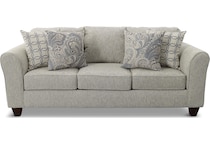 tahini living room white sofa   