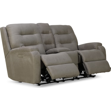 Darby Power Reclining Loveseat with Console