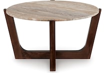 tanidore occasional warm brown oc coffee table t   