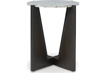 tellrich accent white   black at wood accent piece a  