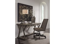 the luxenford home office collection grayish brown of desk h   