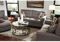 tibbee gray st feo stationary fabric loveseat   