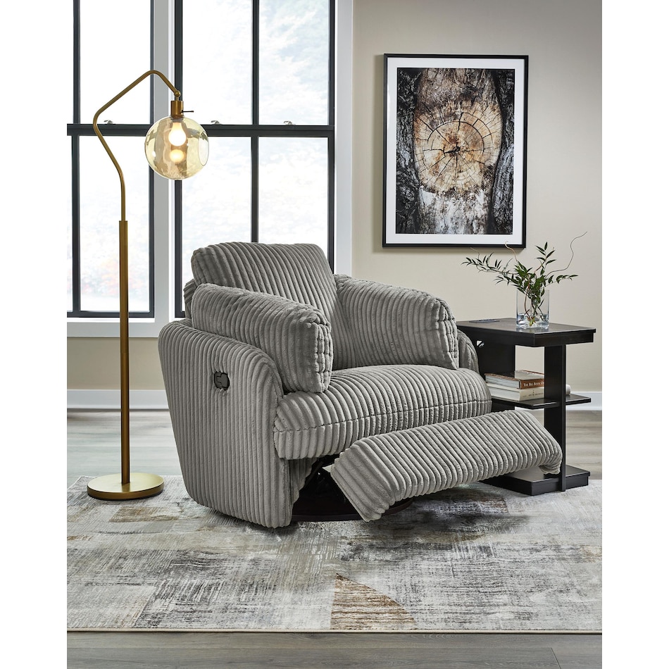 tie breaker fog living room gray   