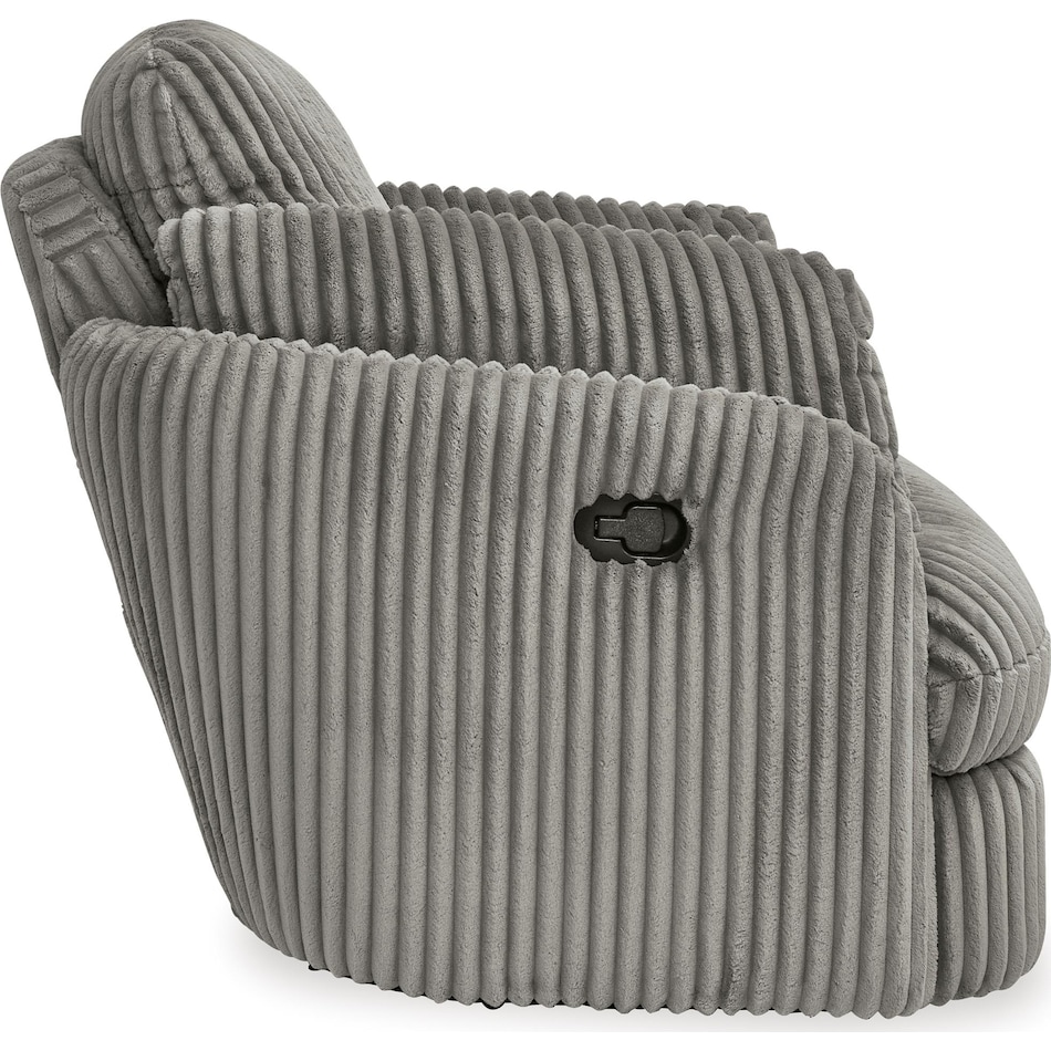 tie breaker fog living room gray mt fabric recliner manual   