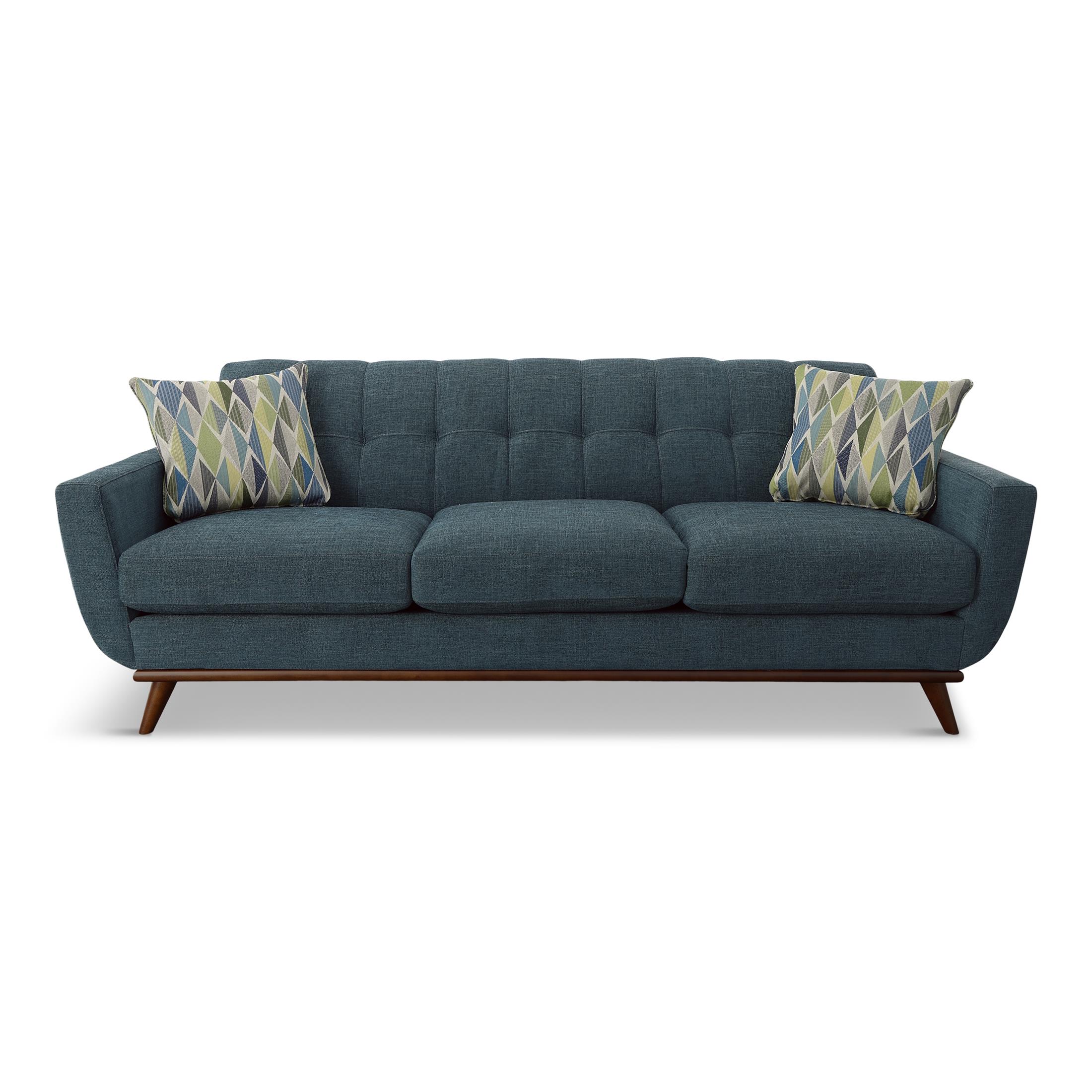 Rooms to go 2024 teal couch