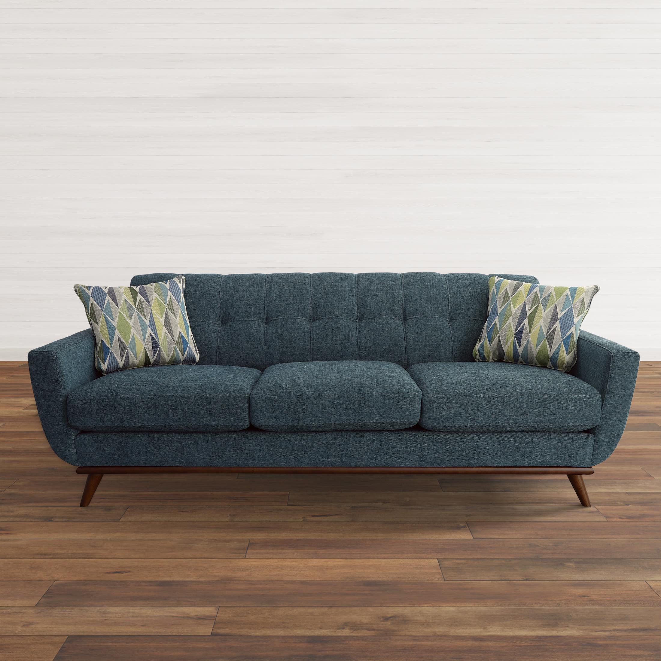 East side teal deals sofa