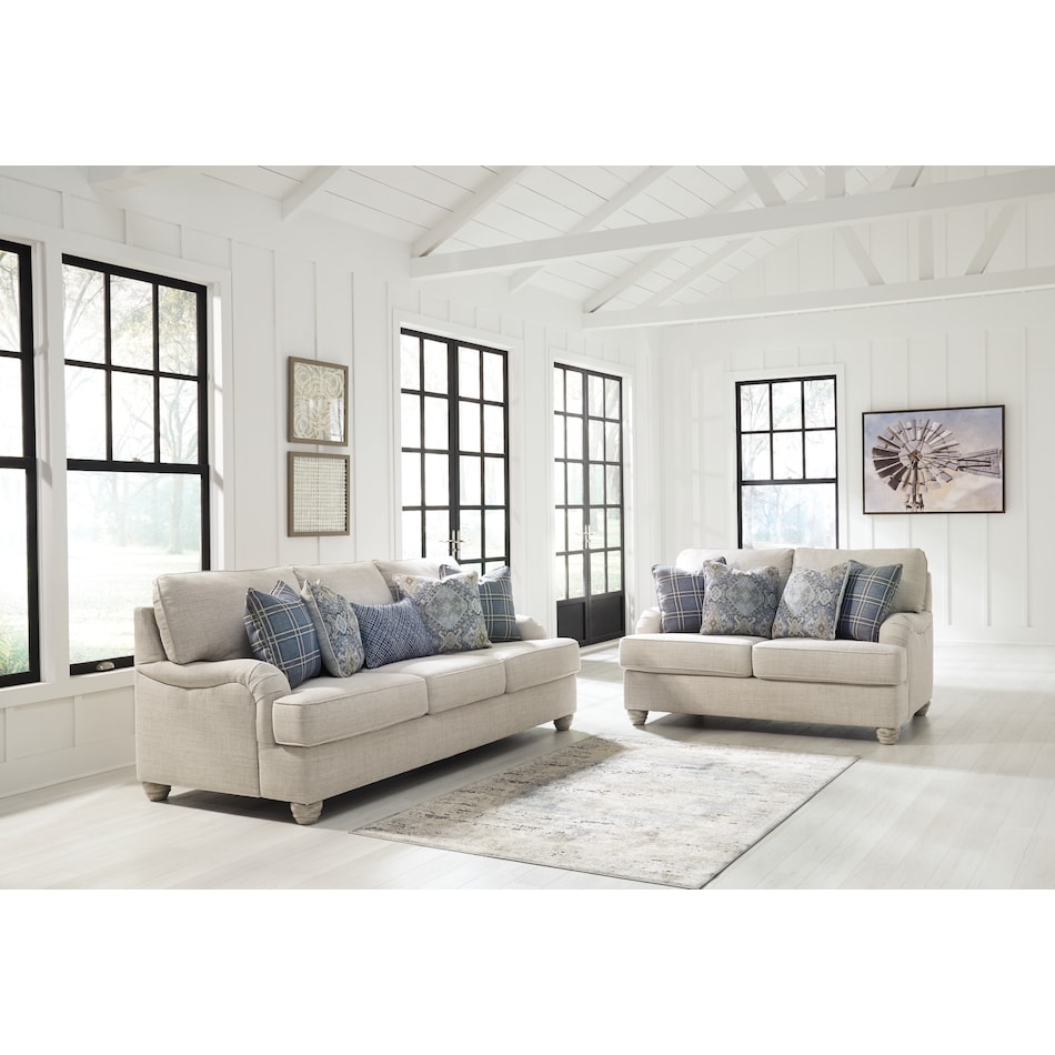 traemore neutral st stationary fabric sofa   