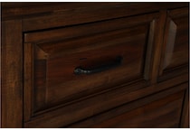 trenton bedroom brown dresser   