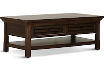 trenton brown oc coffee table   