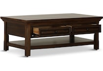 trenton brown oc coffee table   