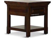 trenton brown oc end chairside table   