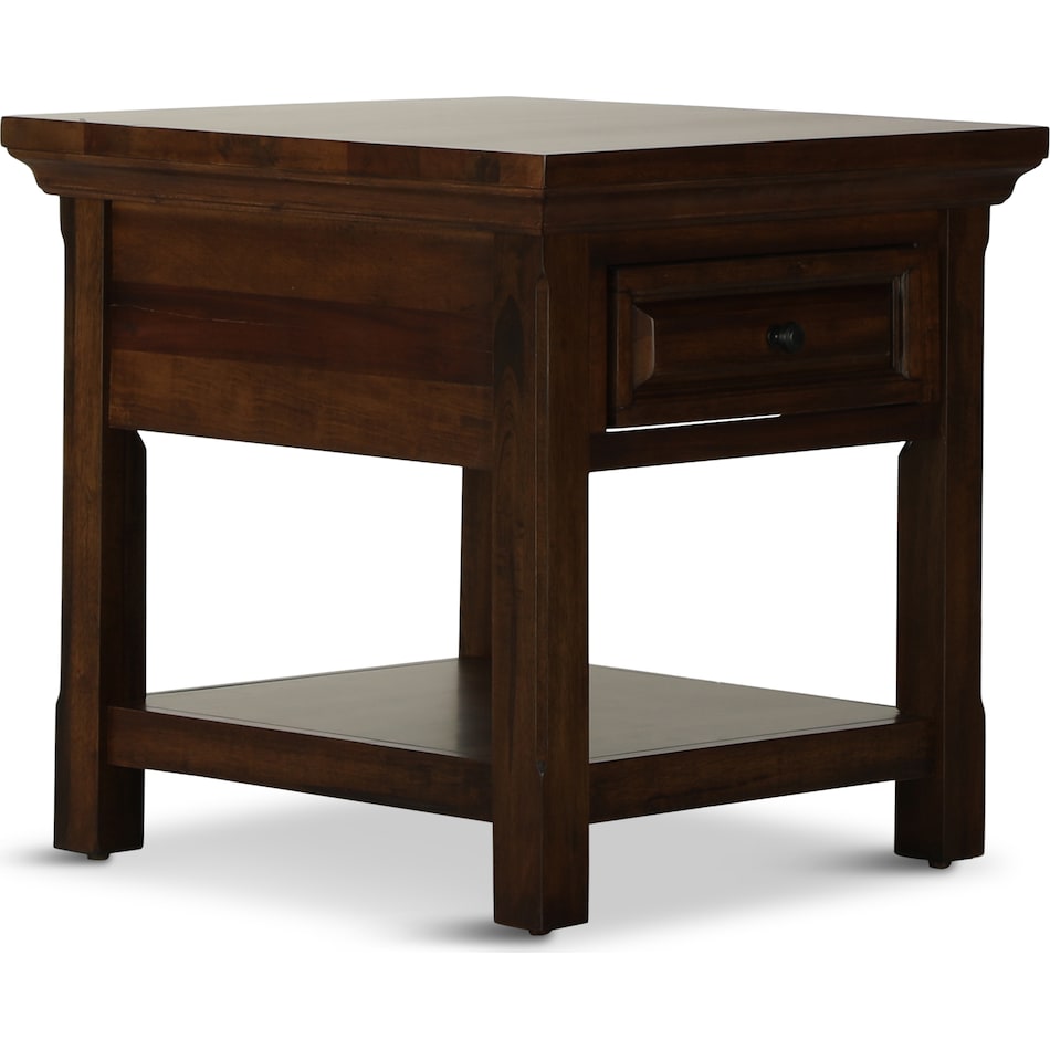 trenton brown oc end chairside table   