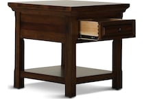 trenton brown oc end chairside table   