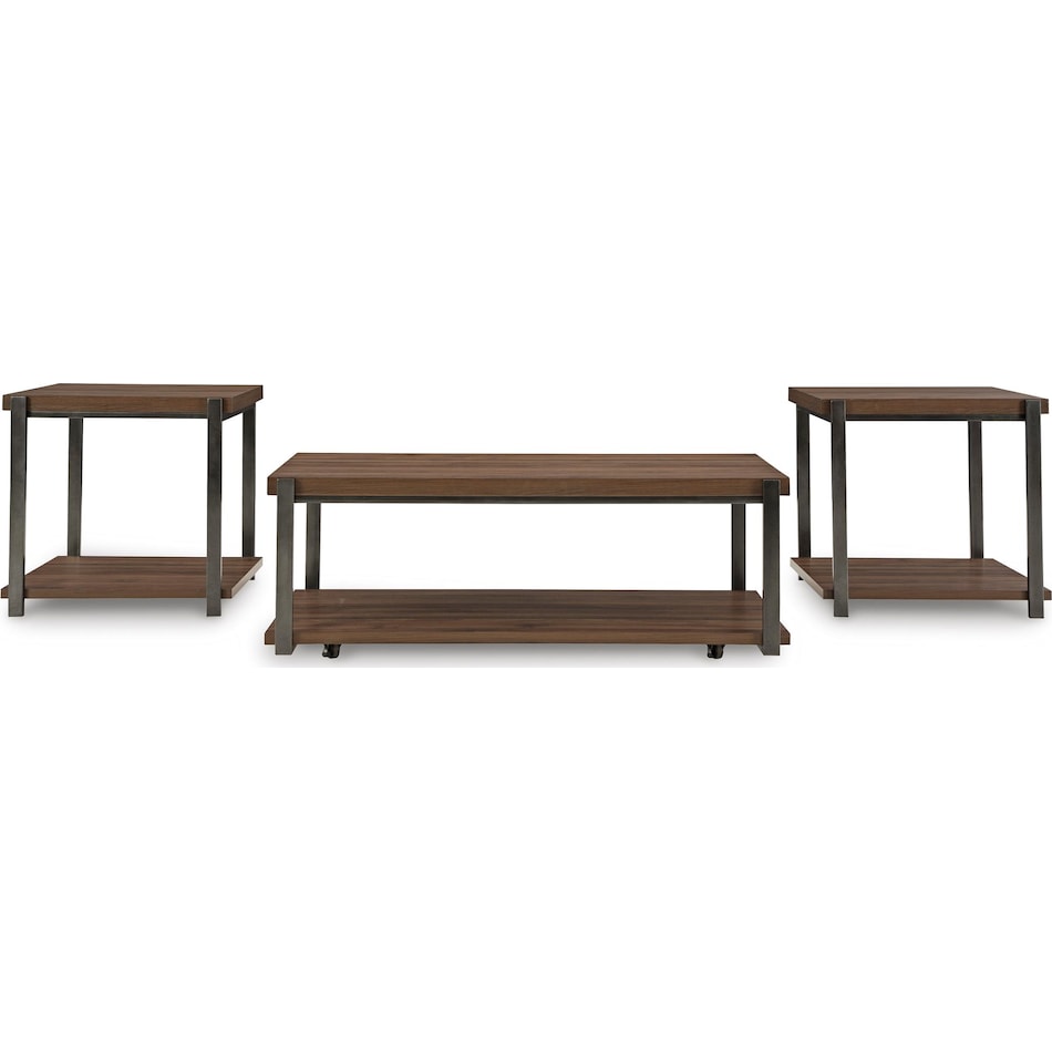 trindwick occasional brown oc  pack of tables t   