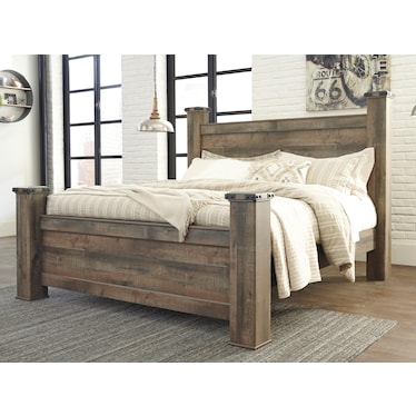 Trinell King Poster Bed