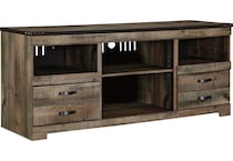 trinell brown et entertainment console w   