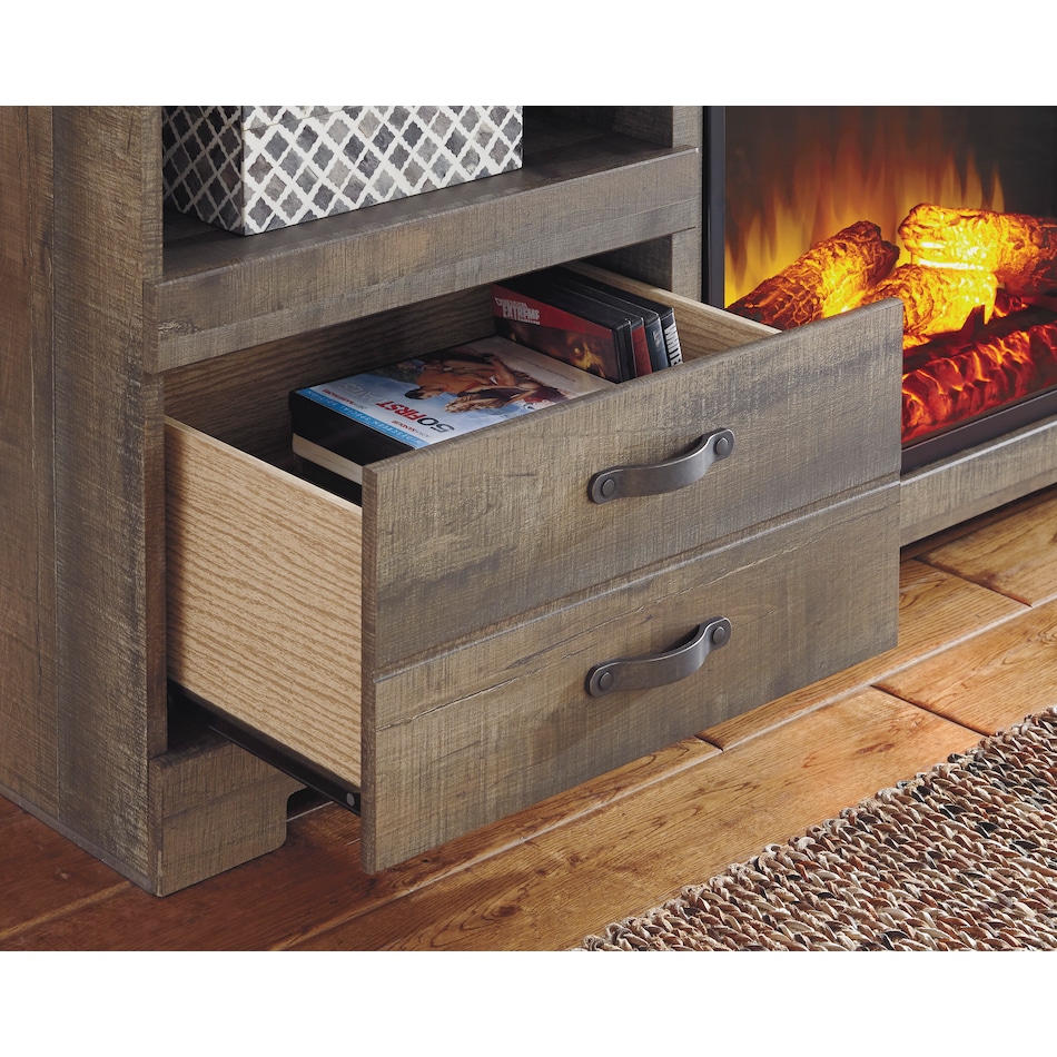 trinell brown et entertainment console w   