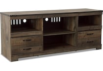 trinell brown et entertainment console w   