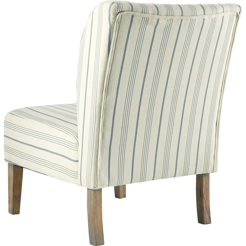 triptis blue   cream accent chair a  