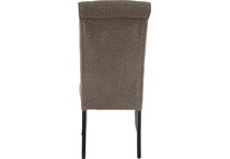 tripton gray dining chair d   
