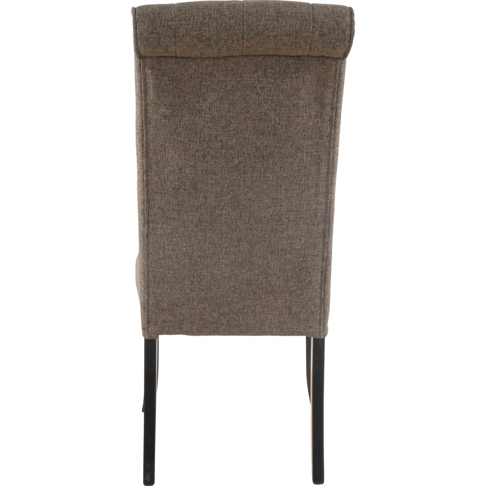 tripton gray dining chair d   