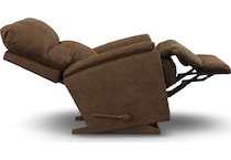 trouper brown rocker recliner   
