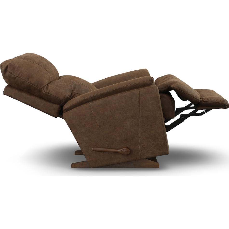 trouper brown rocker recliner   
