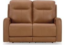 tryanny living room brown mt motion leather loveseat p u  