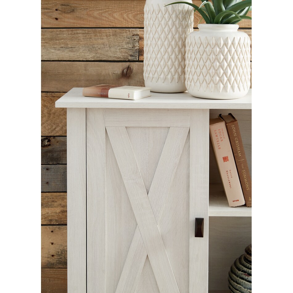 turnley white accent cabinet a  