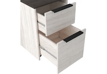 two tone file cabinet h   
