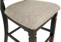 tyler creek dining room black   gray dr feo dining table pack rm  