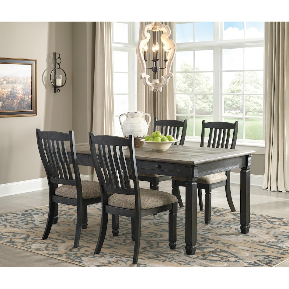 tyler creek dining room gray black dr packages rm  