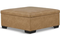 valderrama living room brown st stationary fabric ottoman   