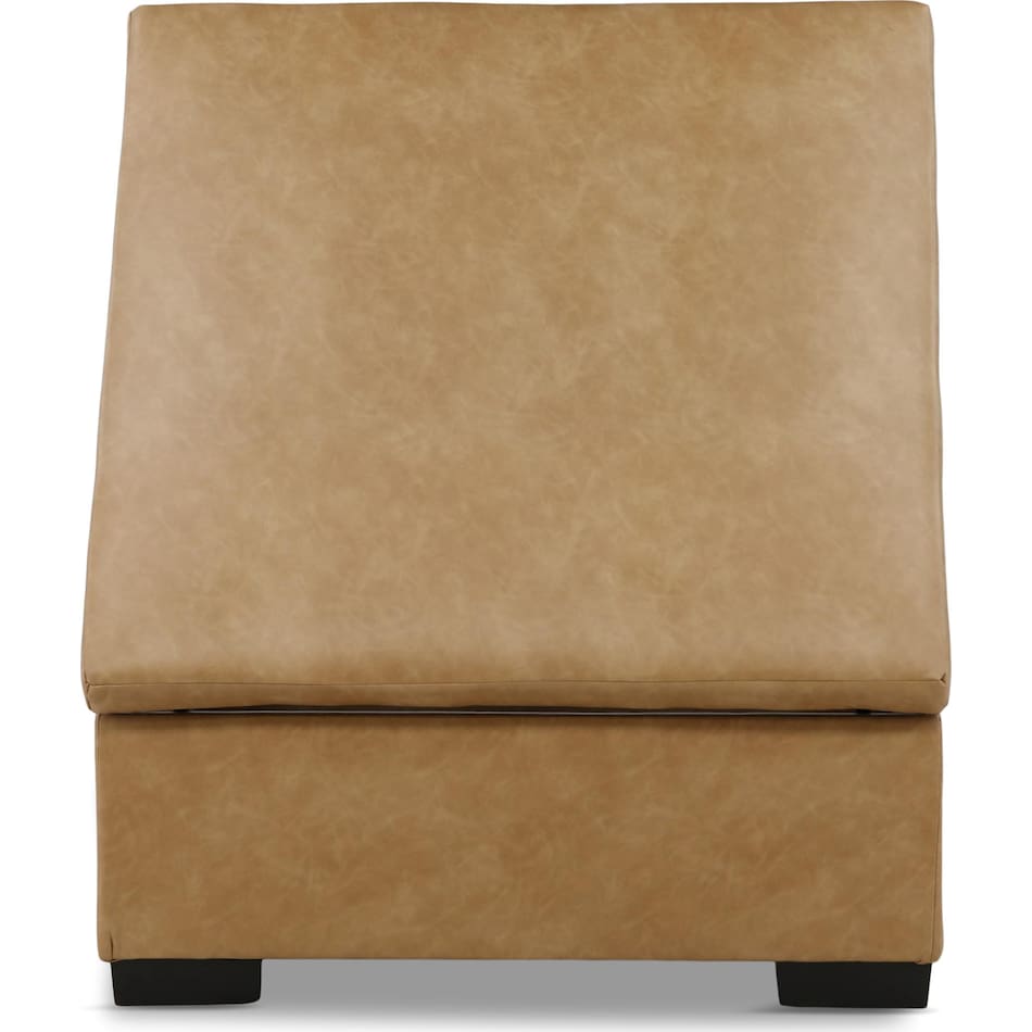 valderrama living room brown st stationary fabric ottoman   