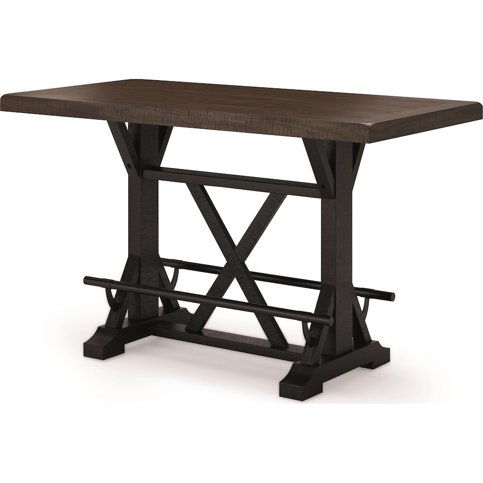 valebeck dining black dr dining table reg hgt d   