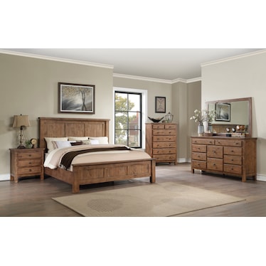 Valier King Bed