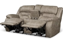 valor grey mt motion fabric loveseat p   