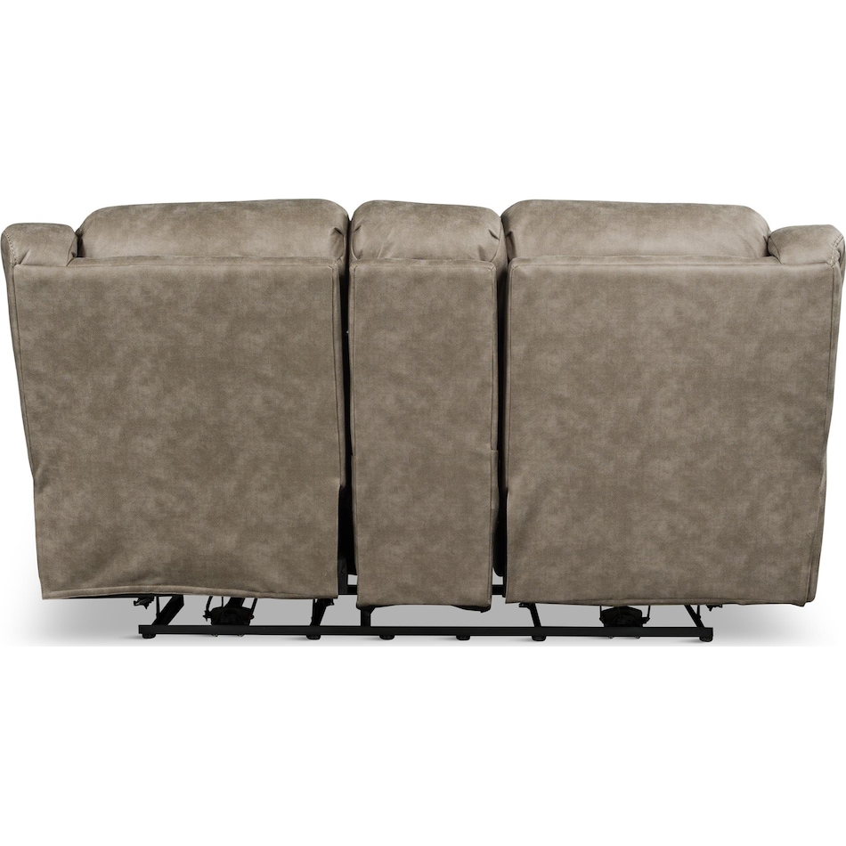 valor grey mt motion fabric loveseat p   