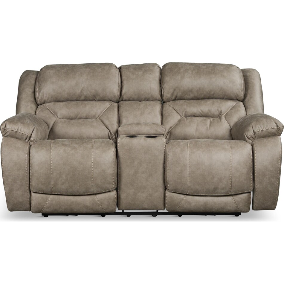 valor grey mt motion fabric loveseat p   