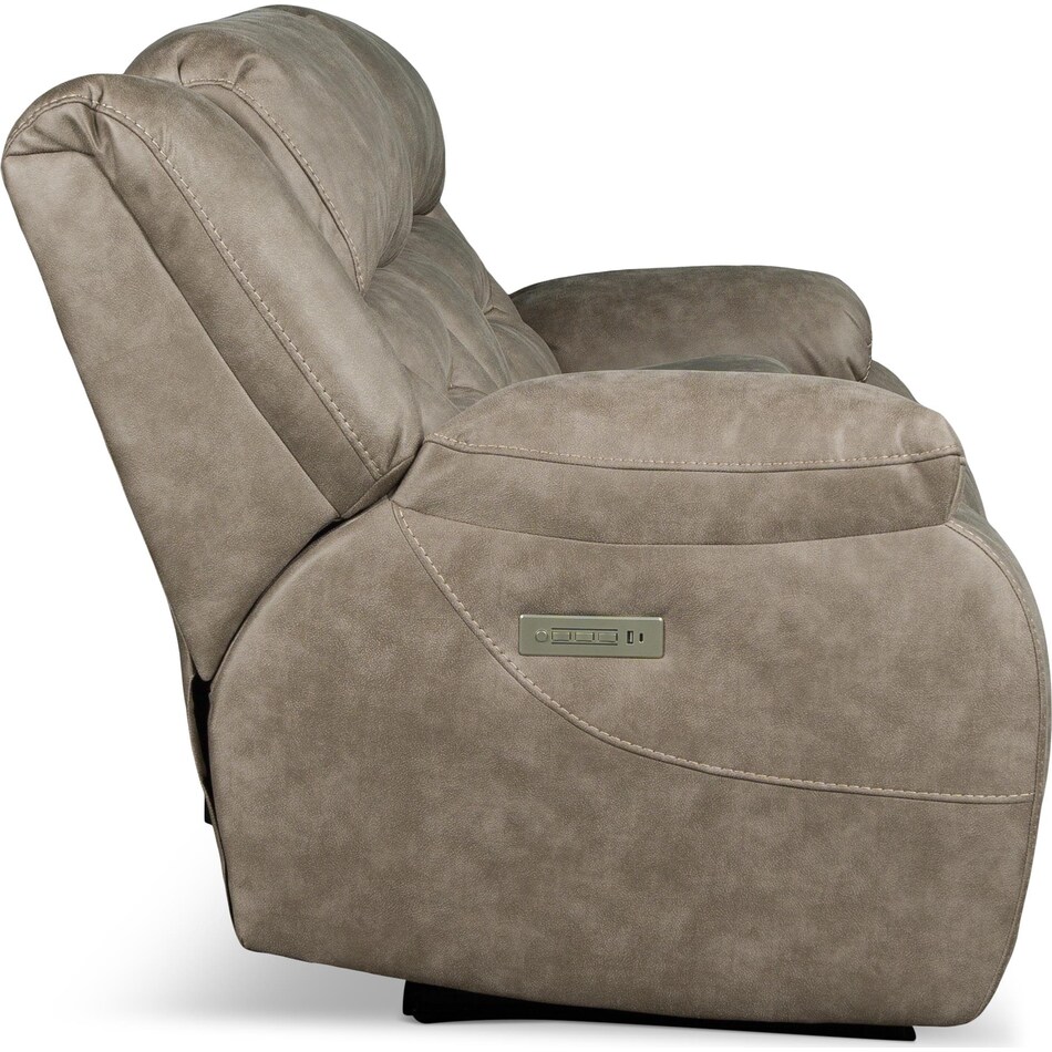 valor grey mt motion fabric loveseat p   