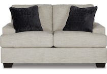 vayda living room gray st loveseat   